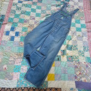 Vintage 70s Liberty Workwear Utilitarian Bib Overalls USA Hillbilly Rockabilly